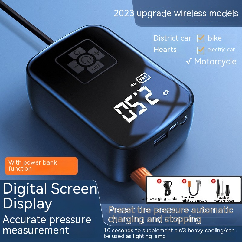 Wireless Air Portable Tires Pump