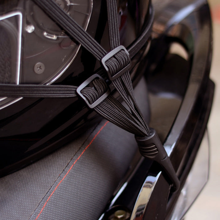 Motorcycle Bungee Cord for Helmets and Storage Net