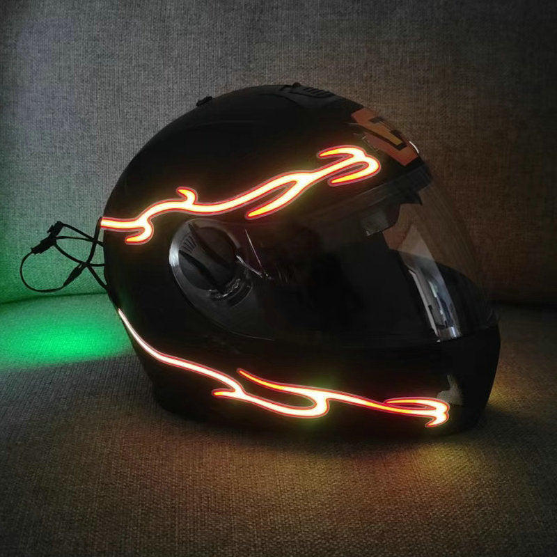 Motorcycle Helmet LED Light Strip for Decoration