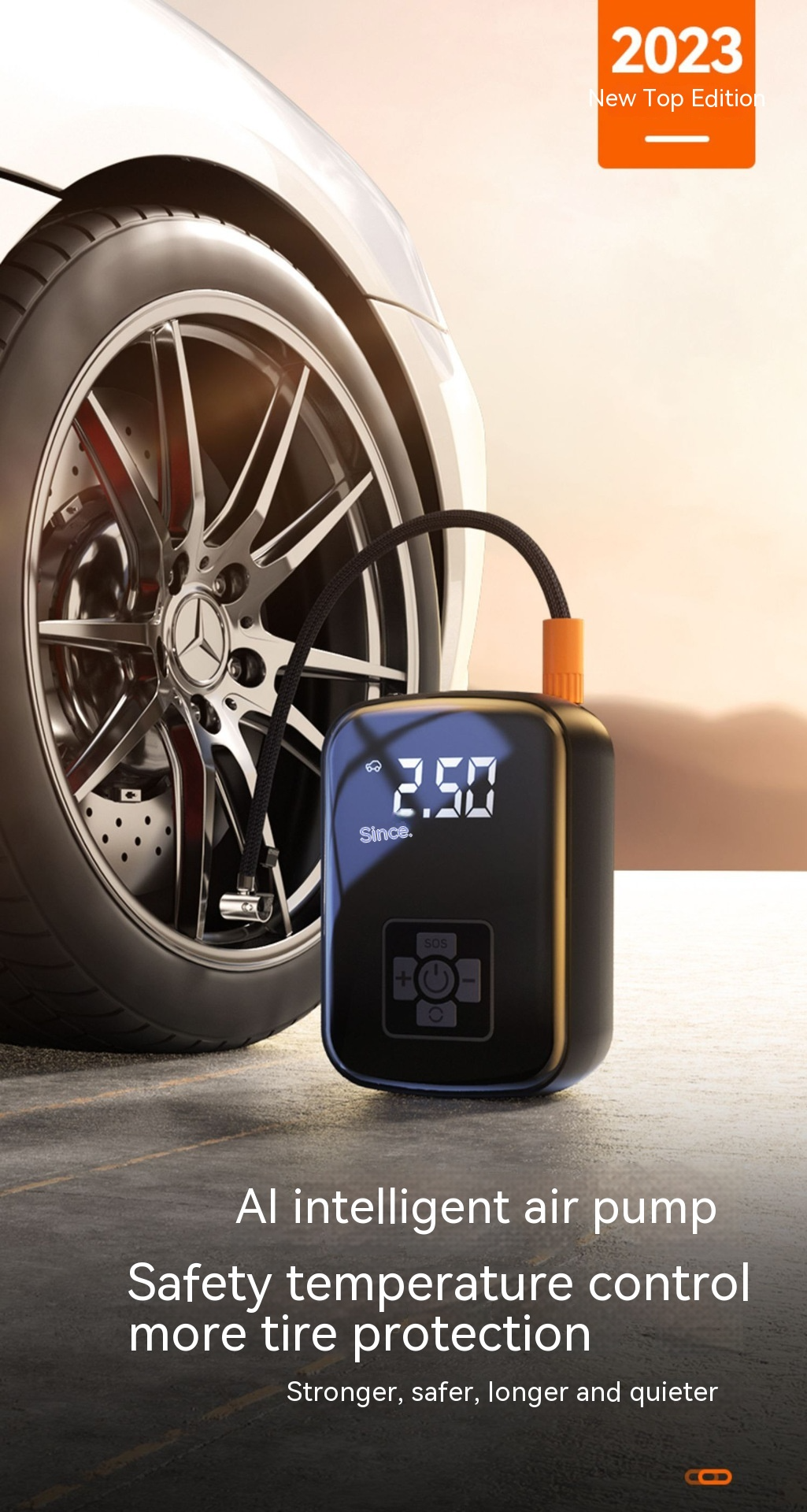Wireless Air Portable Tires Pump