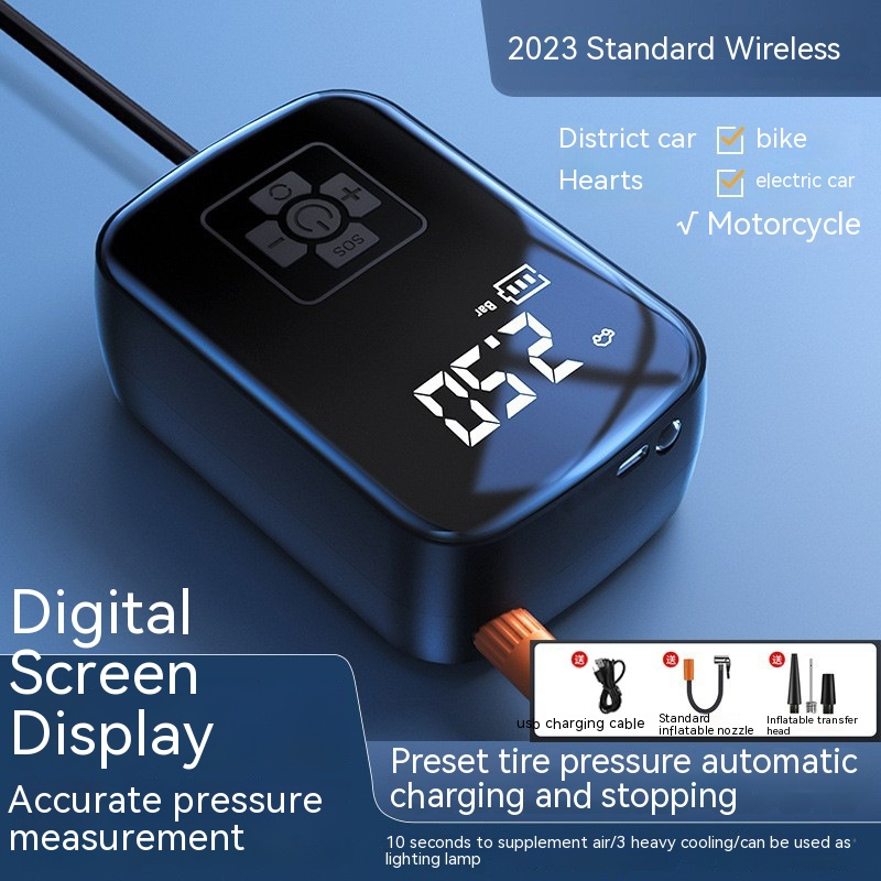 Wireless Air Portable Tires Pump
